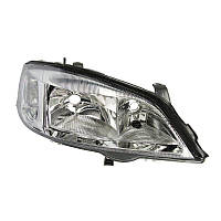 Правая передняя фара Opel Astra G 1998-2012 правая H7/HB3,автомат. регул. 9117304