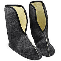 Утеплювач (вкладиш) для зимових чобіт -15°C сірий