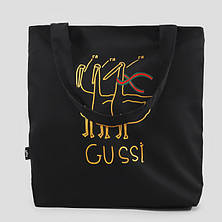 Еко сумка L Gussi Гусь Gifty, фото 4