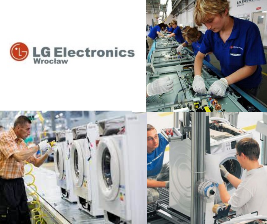 Виробництво LG Electronics холодильників, пральних машин на корейському заводі м. Вроцлав - фото 1 - id-p1696650627