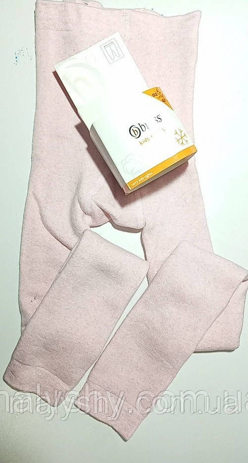 Легінси махрові 122-128 ТМ "Bross" / 21170 / рожевий / колготки без сліда дитячі зимові, фото 1
