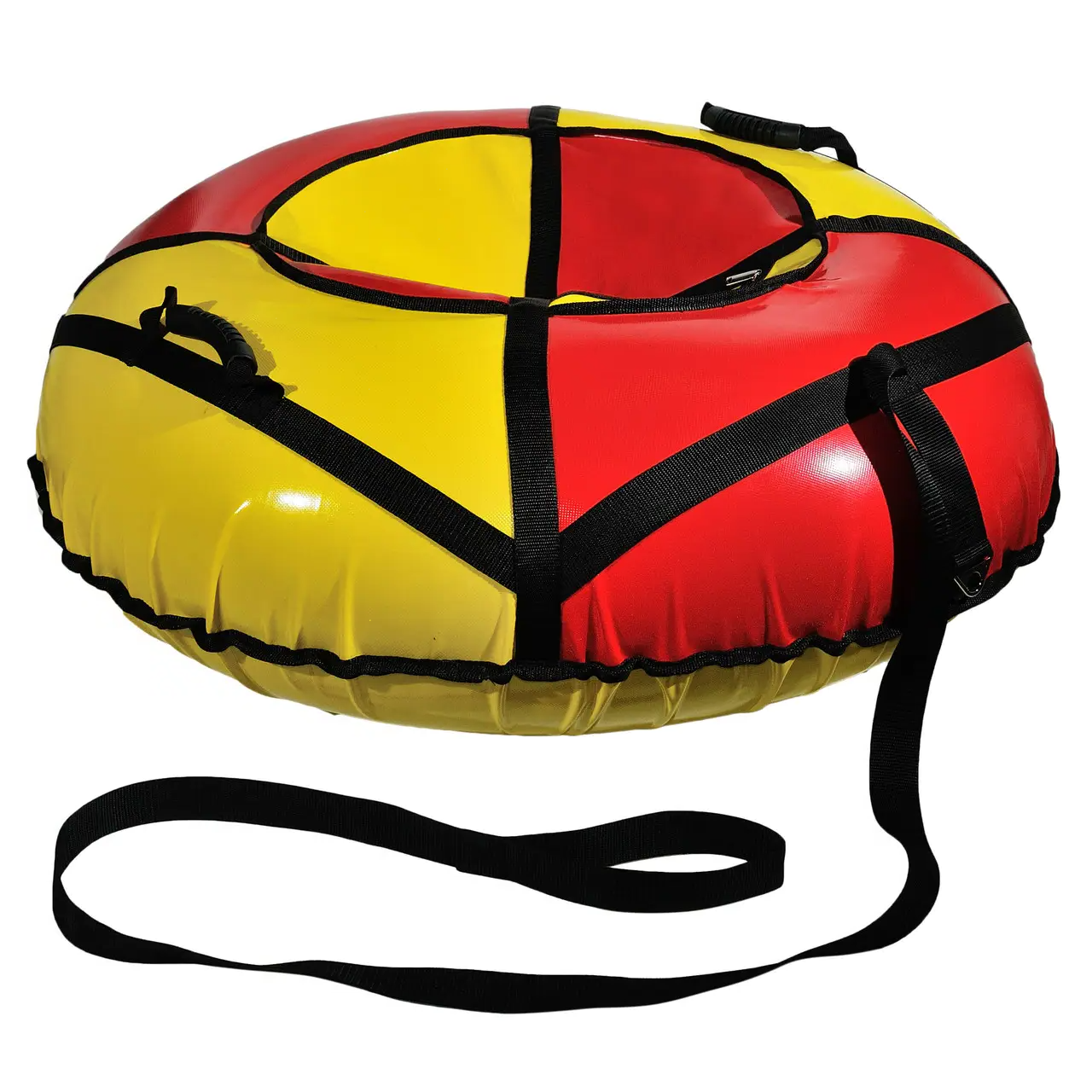 Манго Надувні санки-тіубінг 100 см ПВХ 650 г/м² до 115 кг з ручками та тросом, фото 1