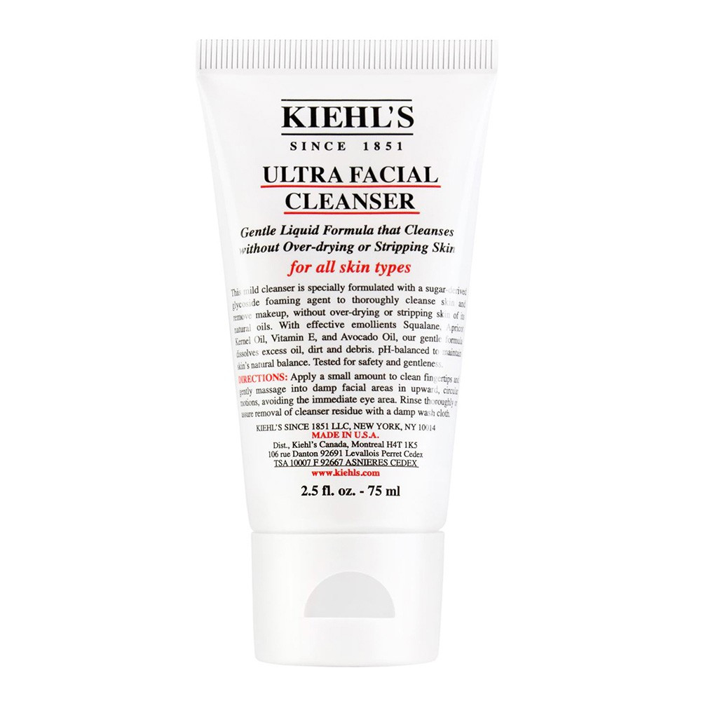 Очищувальний гель для обличчя для всіх типів шкіри Kiehl's Ultra Facial Cleanser 75 мл, фото 1