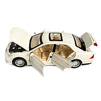 Машинка металева Toyota Royal Crown 2,5 «AutoExpert» Тойота, біла, звук, світ, інерц., відкр. двері, багаж, капот, 16*6*5 см (GT -, фото 4