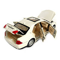 Машинка металева Toyota Royal Crown 2,5 «AutoExpert» Тойота, біла, звук, світ, інерц., відкр. двері, багаж, капот, 16*6*5 см (GT -, фото 6