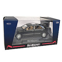 Машинка металева Toyota Royal Crown 2,5 «AutoExpert» Тойота, черний, звук, світ, інерц., відкр. двері, багаж, капот, 16*6*5 см (GT, фото 7