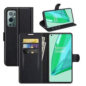 Чохол-книжка Litchie Wallet для OnePlus 9 Pro Black