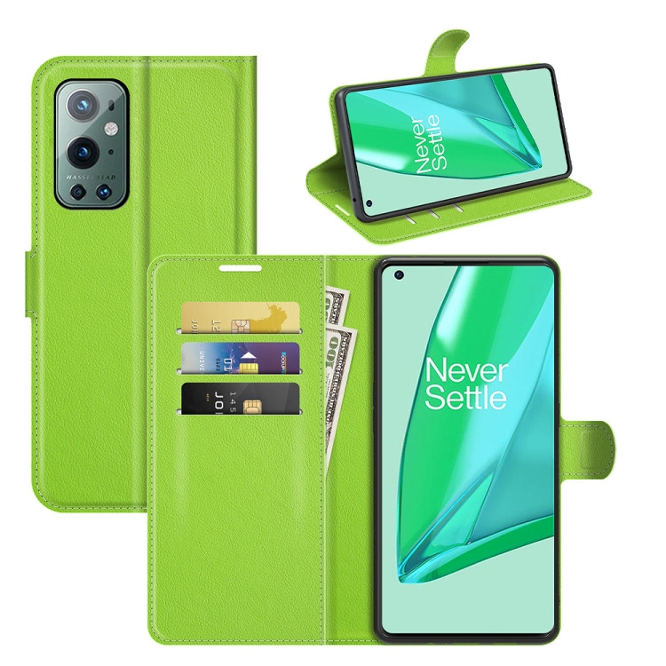 Чохол-книжка Litchie Wallet для OnePlus 9 Pro Light Green, фото 1