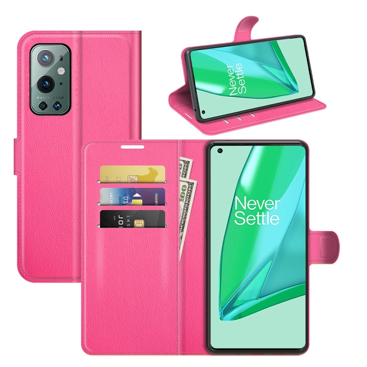 Чохол-книжка Litchie Wallet для OnePlus 9 Pro Rose, фото 1