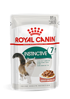 Royal Canin (Роял Канин) Instinctive 7+ Gravy консервы для кошек старше 7 лет (кусочки в соусе) 85 г