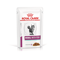 Royal Canin (Роял Канин) Renal with Tuna консервы для кошек при заболеваниях почек с тунцом (кусочки) 85 г