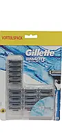 Кассеты для бритья Gillette Mach 3, 17шт. оригинал