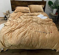 Теплое велюровое постельное белье "Моника"