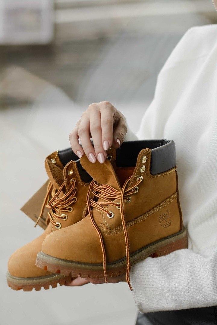 Жіночі черевики коричневі демісезонні Timberland Ginger (03995)