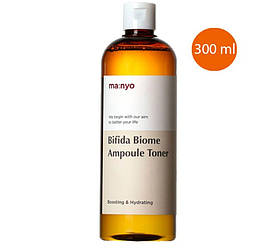 Manyo Bifida Biome Ampoule Toner 300 ml - Тонер для захисту та відновлення біому шкіри