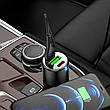 Автомобільний зарядний пристрій в прикурювач Hoco NZ6 45W 2хType-C + USB Чорний (NZ6black), фото 3