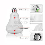 Бездротовий Bluetooth Динамік-лампа змінює світло. Колонка блютуз на пульті керування, фото 8