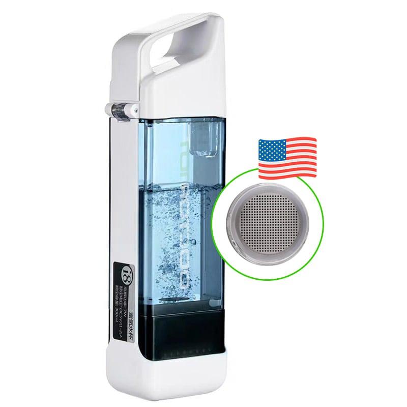 Ударостійкий генератор водневої води Lokka-101 350 мл, мембрана DuPont (США та Південна Корея). Інгалятор, фото 1