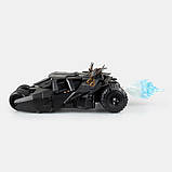 Машинка Бетмобіль. Колекційна машинка Batman BatMobile Tumbler Чорна, фото 2