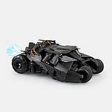 Машинка Бетмобіль. Колекційна машинка Batman BatMobile Tumbler Чорна, фото 8