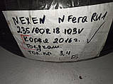 Уживані 235/60 R18 103V 2016 р. Nexen Nfera RU1 Корея 4шт. літо. глибина протектора 4,6, фото 5