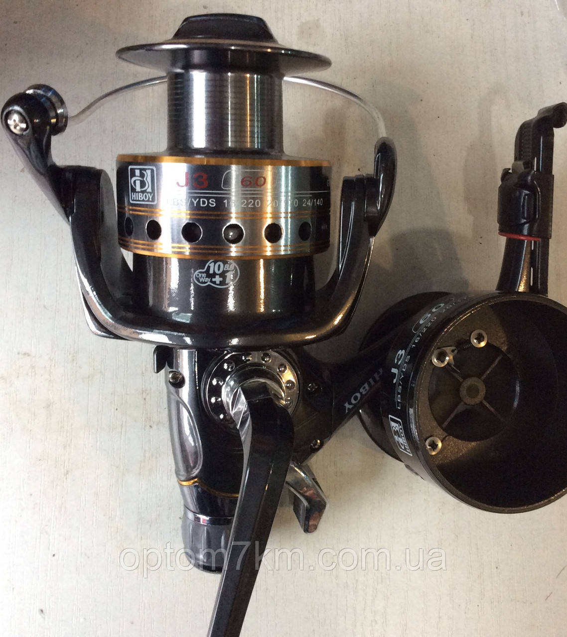 Котушка з байтранером BoyaBy J3 60, 10+1bb