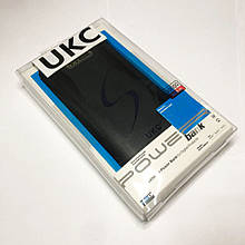 Мобільна зарядка Power Bank 30000/9600mAh UKC. Колір: чорний