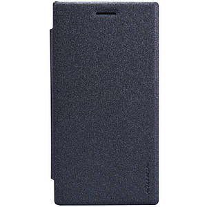 Шкіряний чохол-книжка Nillkin Sparkle для Nokia Lumia 830 чорний