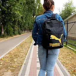 Рюкзак Puma Чорний Золото