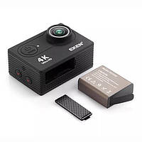 Action камера Eken H9R V2.0 4K з набором кріплень і аквабоксом (Чорний)