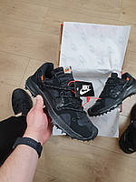 Кросівки чоловічі на літо чорні із сірим Nike Zoom Black. Кросівки літні бігові для хлопців Найк Зум