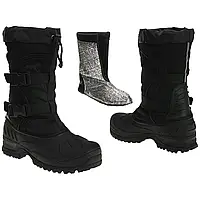 Ботинки тактические зимние Mil-Tec Snow Boots Arctic Черные 12876000