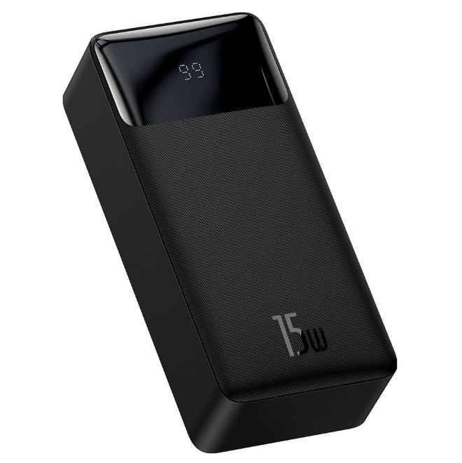 Павербанк Baseus Bipow Digital Display Powerbank 15W 30000mAh Black (PPDML-K01)