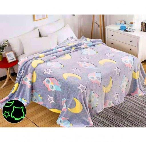 Плед що світиться в темряві Magic Blanket OWL 150х100см