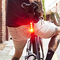 Мигалка задня Knog Blinder Mob V Four Eyes 44 Lumens Black, фото 3