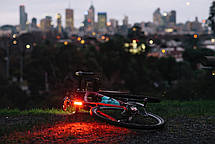 Мигалка задня Knog Blinder Mob V Four Eyes 44 Lumens Black, фото 6