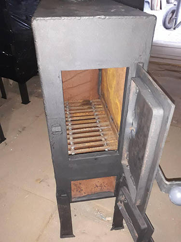 Купить Буржуйка на дровах для гаража, дома или дачи (Металл 4 мм), цена ...