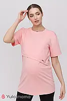 Рожева туніка для вагітних і мам-годувальниць Hope (S) TN-21.011