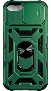 PC + TPU чохол Camshield armor для iPhone 6 / 6S (на айфон 6) / зелений