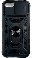 PC + TPU чехол Camshield armor для iPhone 6 / 6S (на айфон 6) черный