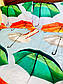 Євро комплект з прост. 200х220 «Милі парасольки» з бязі голд, фото 4