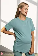 Полинна трикотажна футболка з натуральної тканини для вагітних і годувальниць
 Muse (xL) NR-31.057