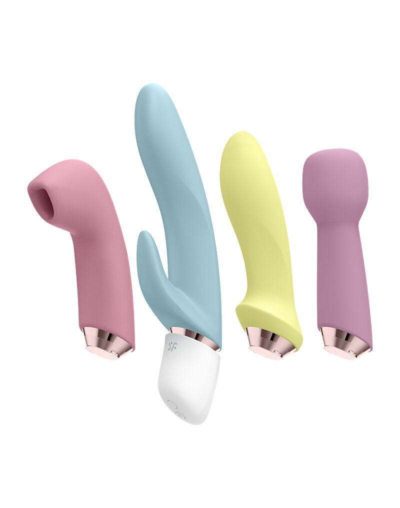 Подарунковий набір секс-іграшок Satisfyer Marvelous Four Кітті