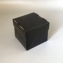 Коробка для бургеру 120*120*110 Чорна