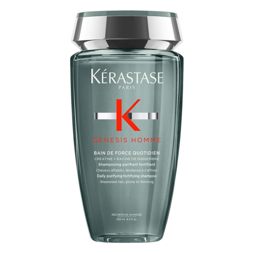 Шампунь для укріплення волосся чоловіків Kerastase Genesis Homme Bain de Force Quotidien 250 мл, фото 1