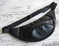 Спортивная сумка на пояс Puma из эко-кожи, мужская поясная сумка Puma, модная бананка Puma