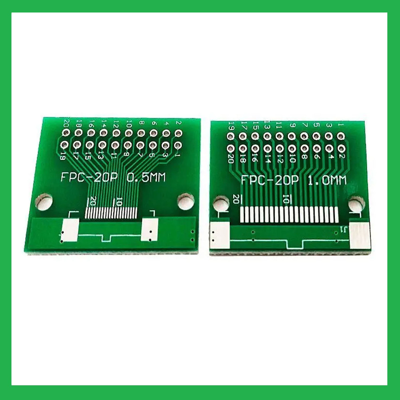 Перехідник адаптер FPC20P 0.5mm 1.0mm на PLD/PBD 2.54mm. 1 шт