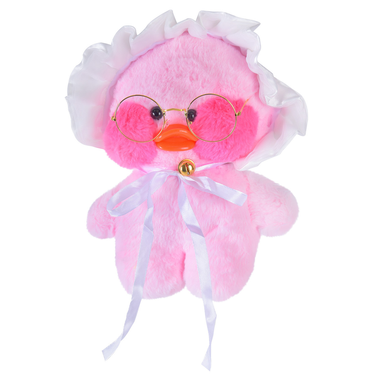 Мягкая игрушка уточка с очками, чепчик, 30см, LF4732 (ID#1696796768 ...