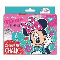 Крейда кольорова YES JUMBO Minnie Mouse 6шт
