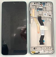 Дисплейний модуль Redmi Note 8 Pro, білий сервісний оригінал (M1906G7I, M1906G7G) (56000300G700)